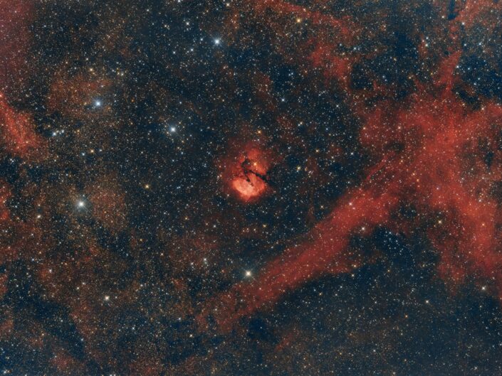 Sharpless 2-3 (TAK), VdS-remote, Hakos, Namibia, 2025