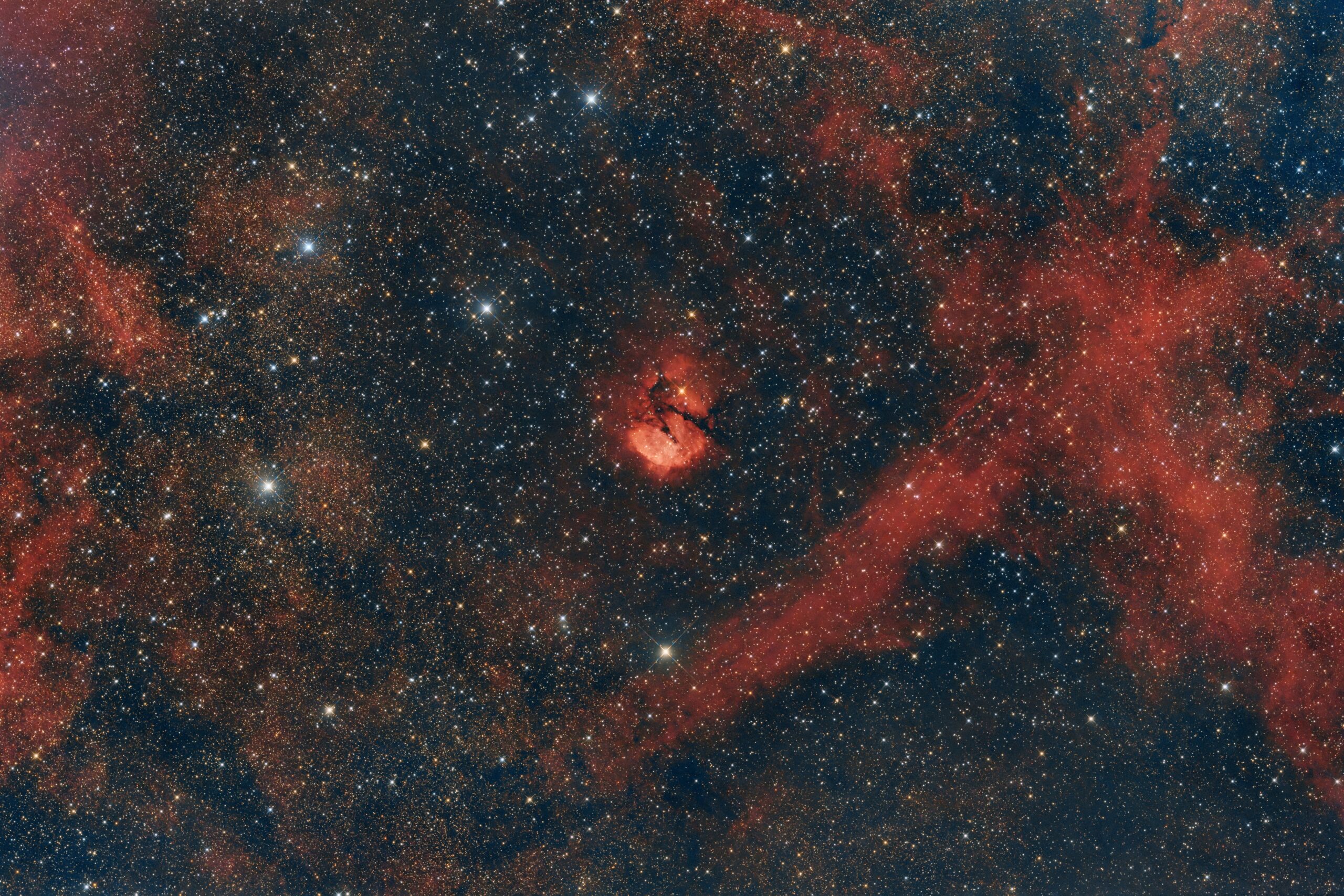 Sharpless 2-3 (TAK), VdS-remote, Hakos, Namibia, 2025