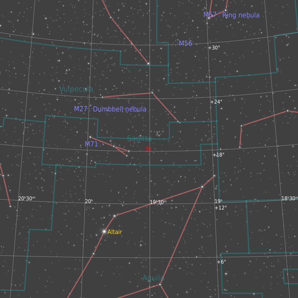 Sharpless 82 Finder Chart