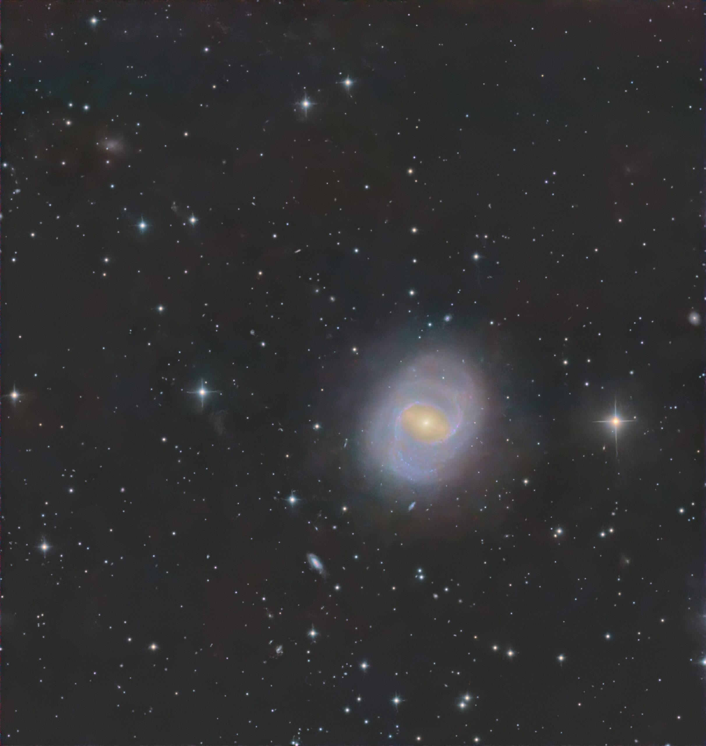 Messier 91, Telescope Live, Chile, 2022
