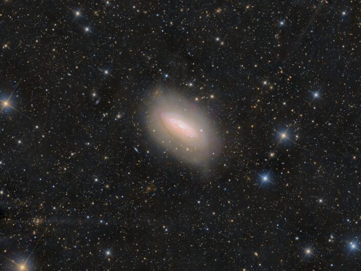 NGC 3675, Telescope Live, USA, 2017