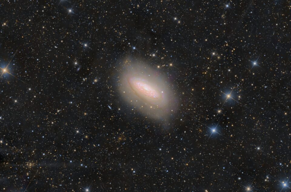 NGC 3675, Telescope Live, USA, 2017