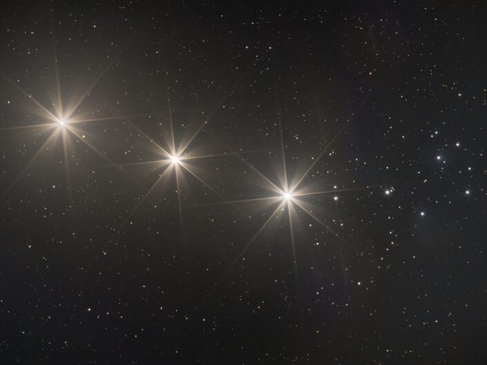 Venus with Pleiades, Krefeld, 04.04. - 06.04.2020